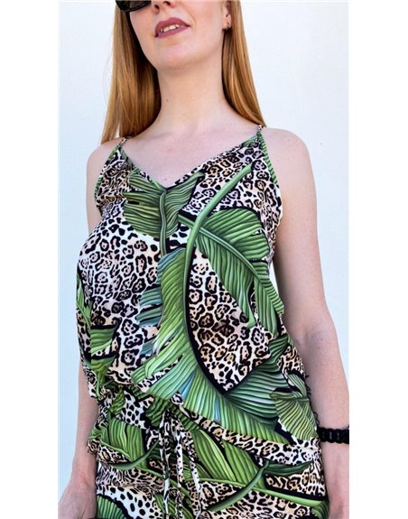 Ľahký letný vzorovaný komplet