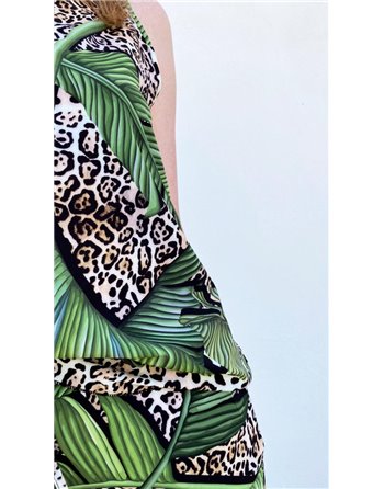 Ľahký letný vzorovaný komplet