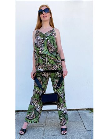 Ľahký letný vzorovaný komplet