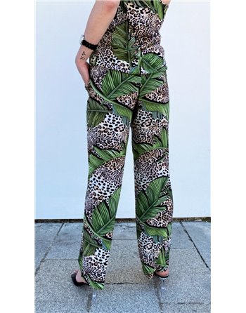 Ľahký letný vzorovaný komplet