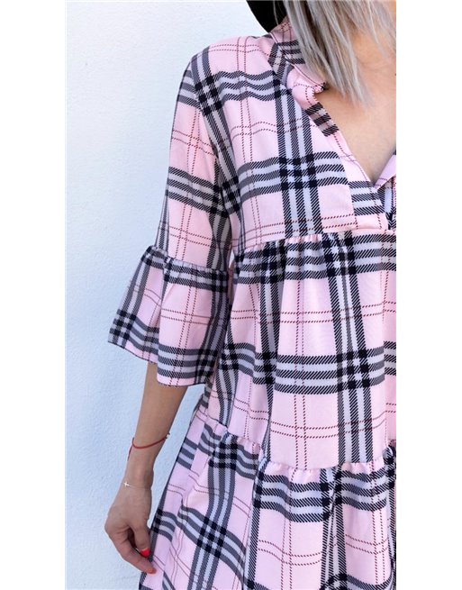 Vzorované krátke šaty