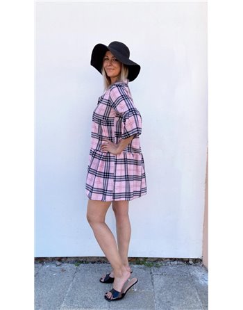 Vzorované krátke šaty