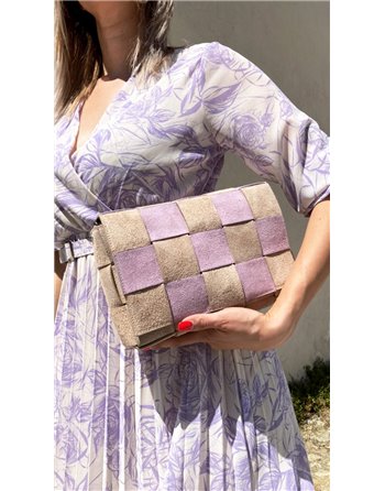 Vzorované plisované šaty