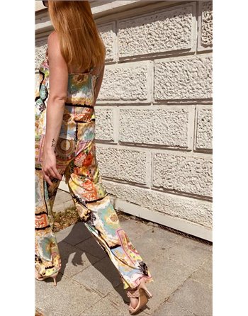 Letný nohavicový komplet so vzorom