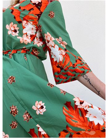 Vzorovaný kimono komplet LORETA