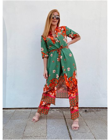 Vzorovaný kimono komplet LORETA