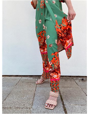 Vzorovaný kimono komplet LORETA