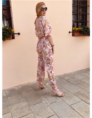 Vzorovaný komplet PINK