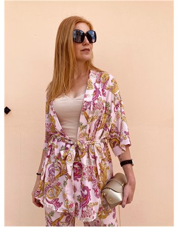 Vzorovaný komplet PINK