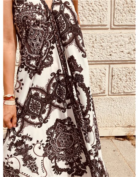 Šaty saténové s viazaním ku krku