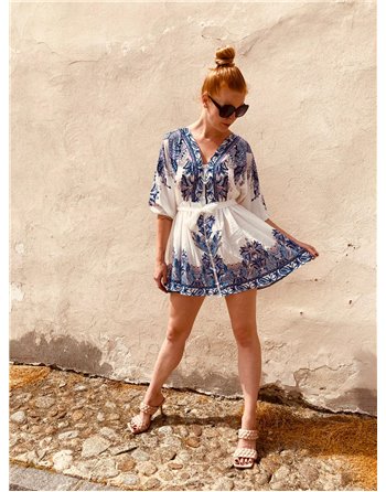 Krátke vzorované šaty