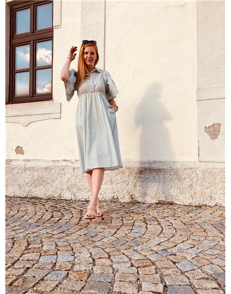 Košeľové šaty POPPY LONG